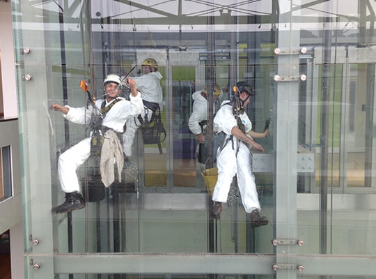 Abseiling
